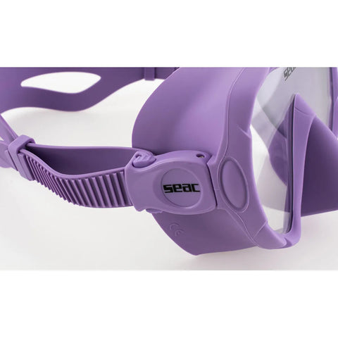 Seac X-Frame Frameless Dive Mask Lilac