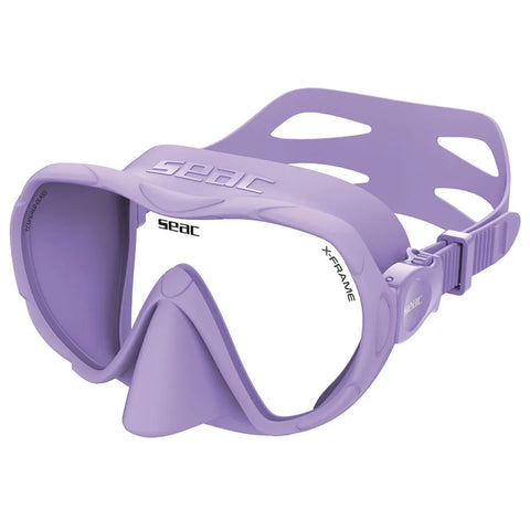 Seac X-Frame Frameless Dive Mask Lilac