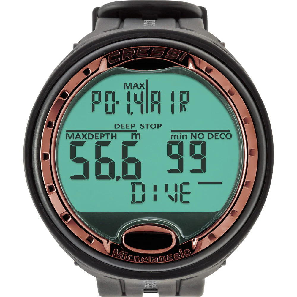 Cressi Michelangelo Wrist Computer Copper | Diving Sports Canada | Vancouver