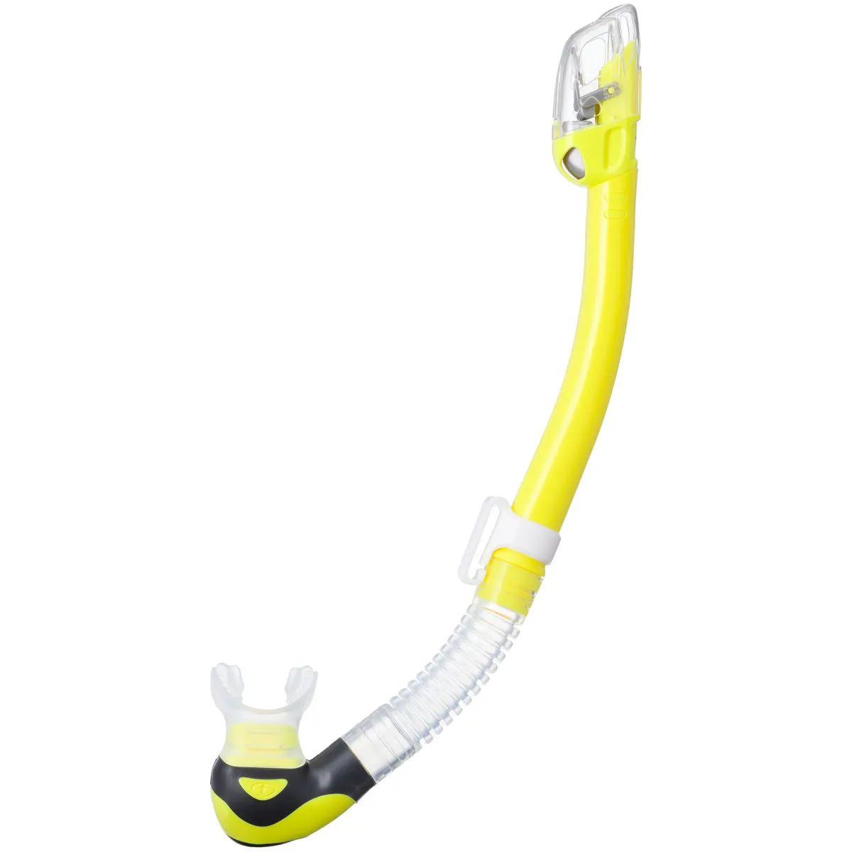 TUSA Hyperdry Elite II Snorkel Flash Yellow | Diving Sports Canada | Vancouver