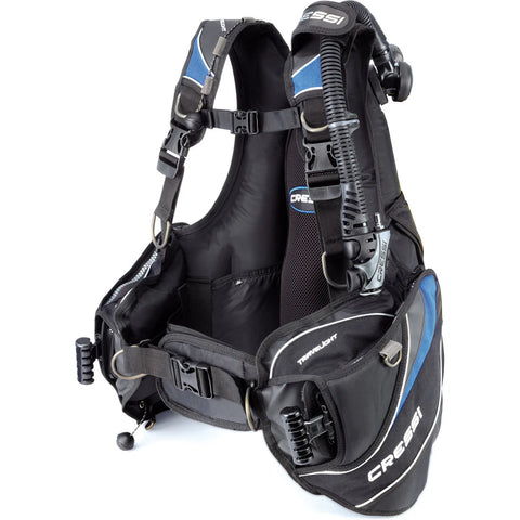 Cressi Travelight Jacket BCD Blue | Diving Sports Canada | Vancouver
