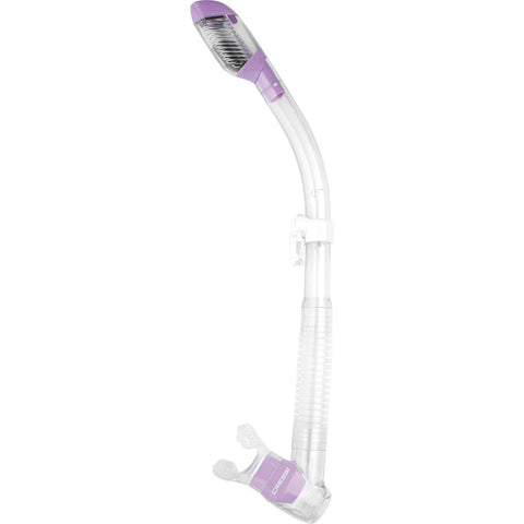 Cressi Supernova Dry Snorkel Lilac/Clear