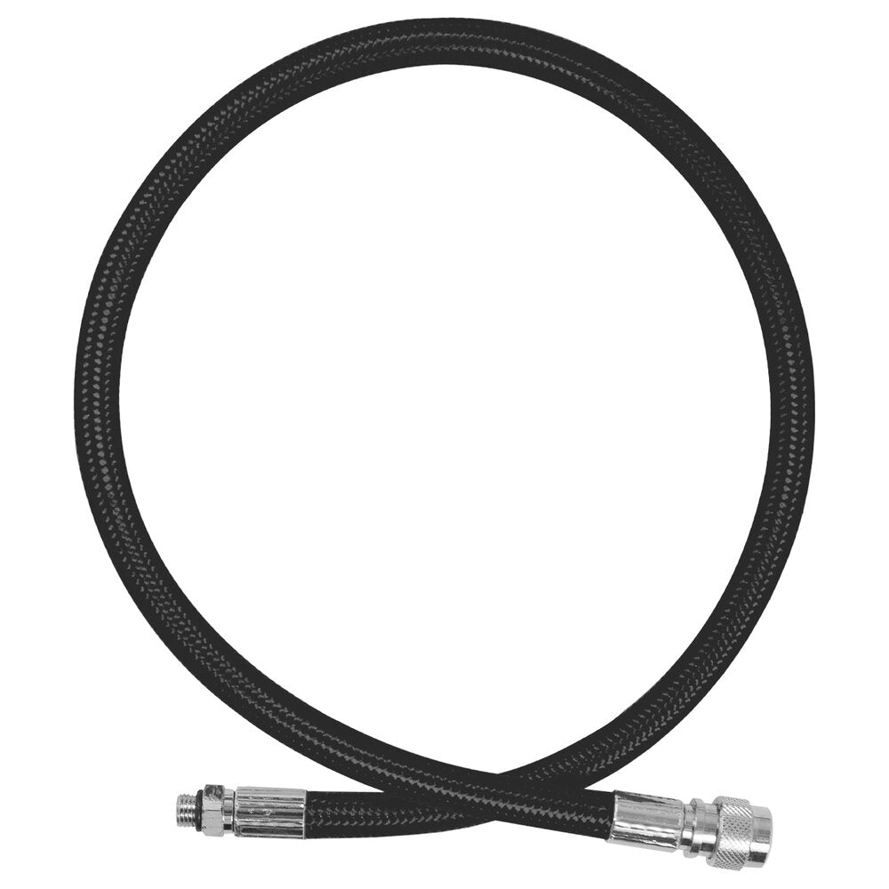XS Scuba Miflex BC/Drysuit Quick Disconnect Hoses Black | Diving Sports Canada