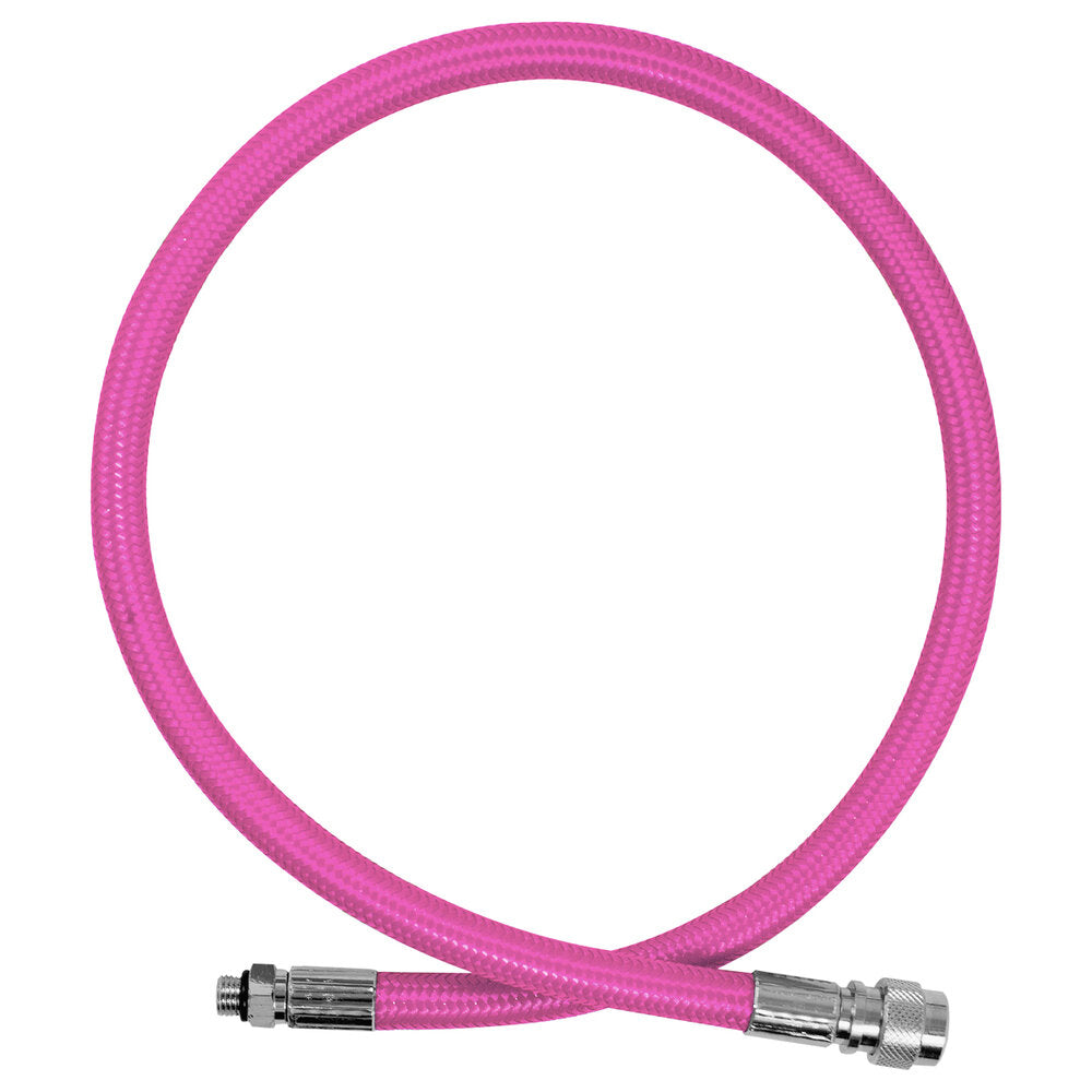 XS Scuba Miflex BC/Drysuit Quick Disconnect Hoses Pink | Diving Sports Canada